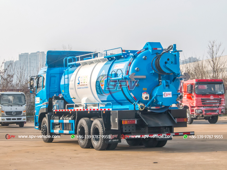 16,000 Litres Sewer Scution and Washing Truck